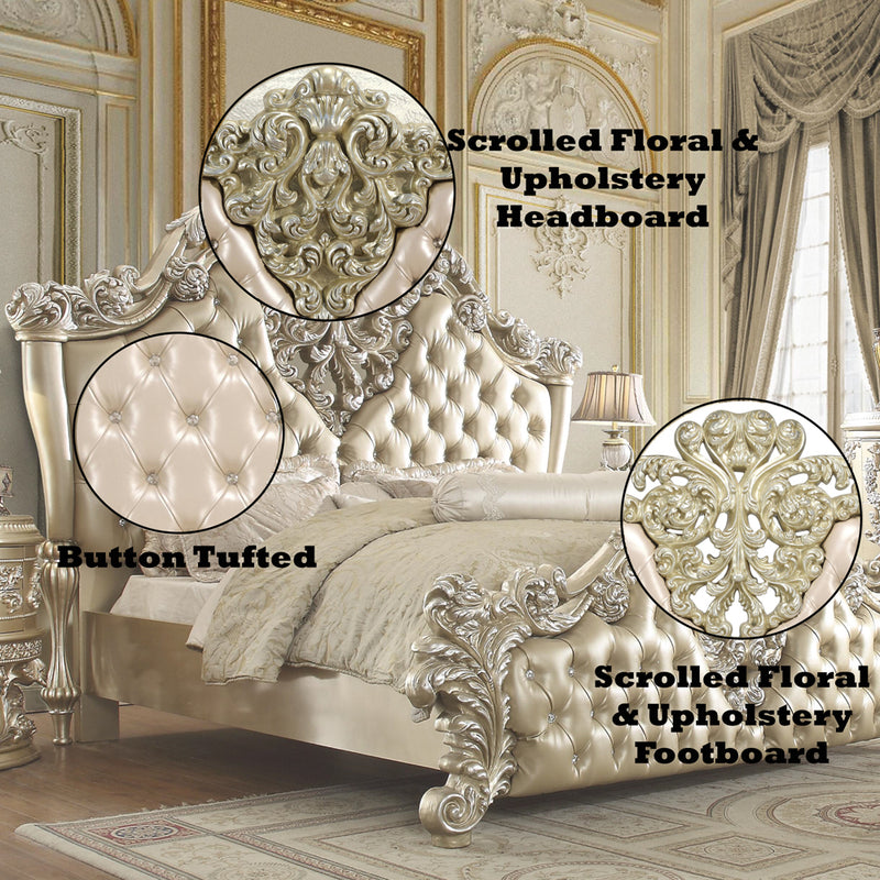 Vatican Eastern King Bed - BD00461EK