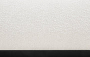 Vaughn Boucle Fabric Twin Bed Cream - Gate FurnitureTwin Bed