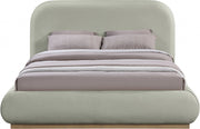 Vaughn Chenille Fabric Full Bed Mint - B1211Mint-F