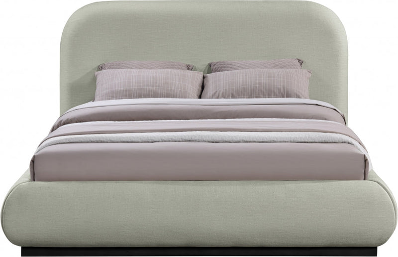 Vaughn Chenille Fabric Full Bed Mint - B1214Mint-F
