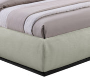 Vaughn Chenille Fabric King Bed Mint - Gate FurnitureKing Bed