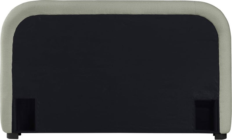 Vaughn Chenille Fabric King Bed Mint - Gate FurnitureKing Bed