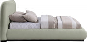 Vaughn Chenille Fabric Queen Bed Mint - Gate FurnitureQueen Bed