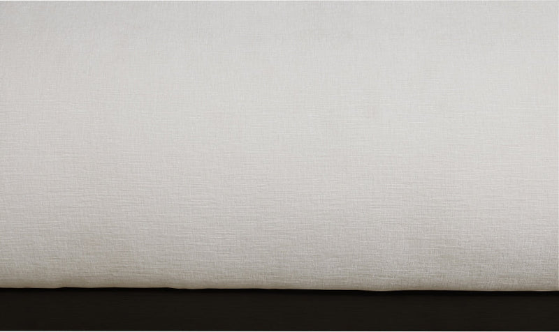 Vaughn Chenille Fabric Twin Bed Cream - Gate FurnitureTwin Bed