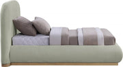 Vaughn Chenille Fabric Twin Bed Mint - Gate FurnitureTwin Bed