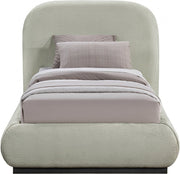 Vaughn Chenille Fabric Twin Bed Mint - Gate FurnitureTwin Bed