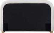 Vaughn Linen Textured King Bed Cream - Gate FurnitureKing Bed