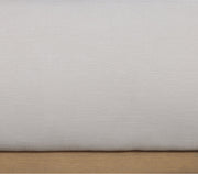 Vaughn Linen Textured Twin Bed Cream - Gate FurnitureTwin Bed