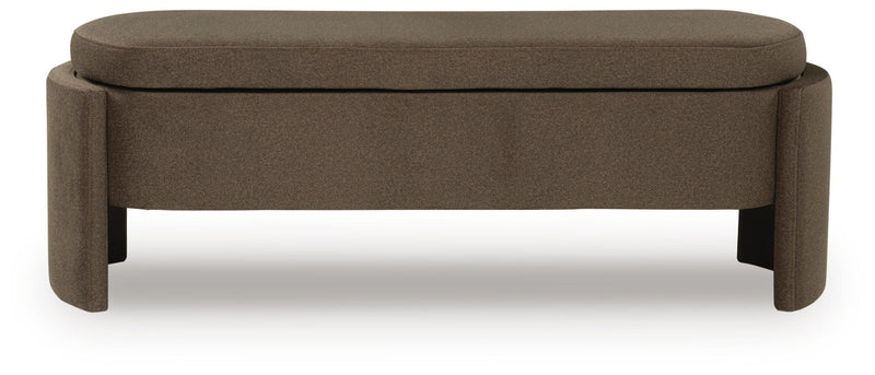 Vavuniya Brown Storage Bench - A3000750