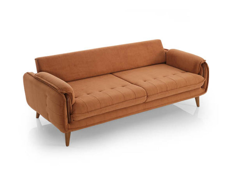 Vega 4-pieces (2 Sofa & 2 Chair) Livingroom in Brick - Cream - 200-ELI-VEG-P9-04-P9-07-3311