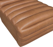 Vega Vegan Leather Upholstered Accent Chair in Cognac - 33045Cognac-C