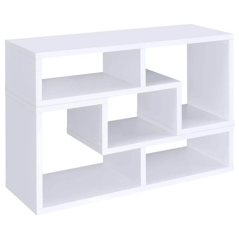 Velma Multipurpose TV Stand and Bookshelf White - 800330