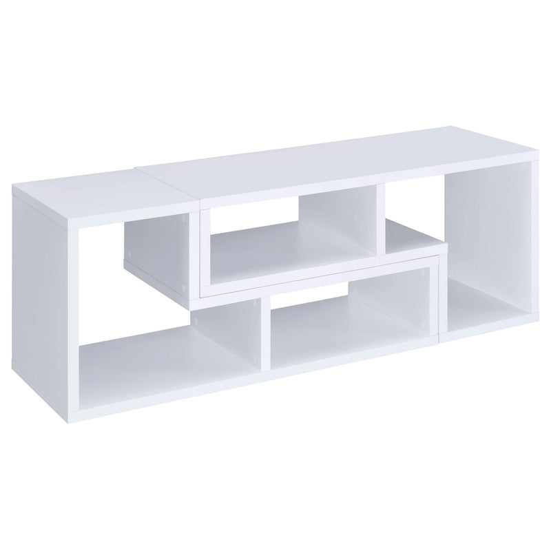 Velma Multipurpose TV Stand and Bookshelf White - 800330