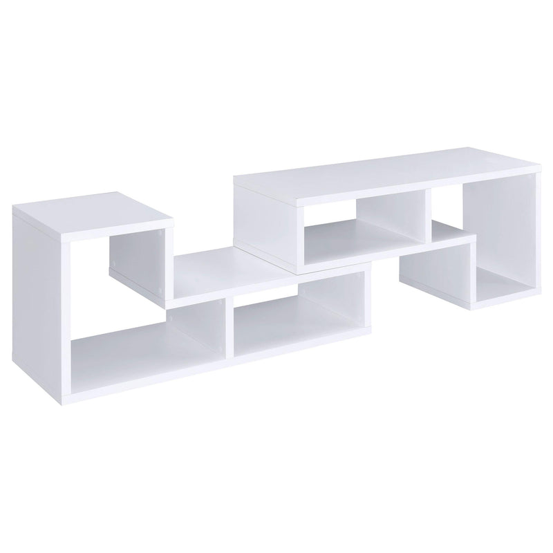 Velma Multipurpose TV Stand and Bookshelf White - 800330