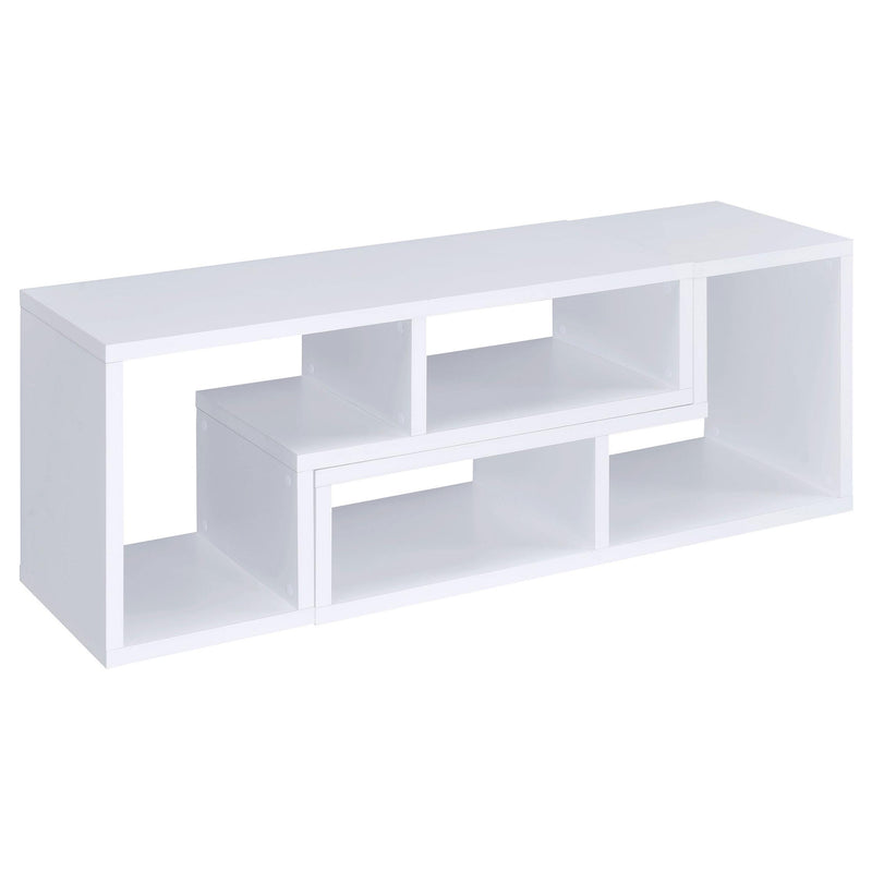 Velma Multipurpose TV Stand and Bookshelf White - 800330