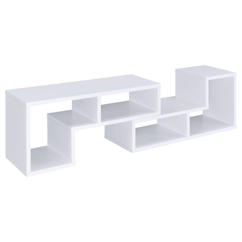 Velma Multipurpose TV Stand and Bookshelf White - 800330