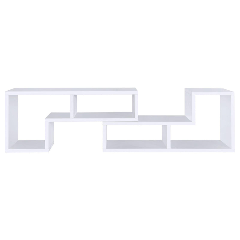 Velma Multipurpose TV Stand and Bookshelf White - 800330