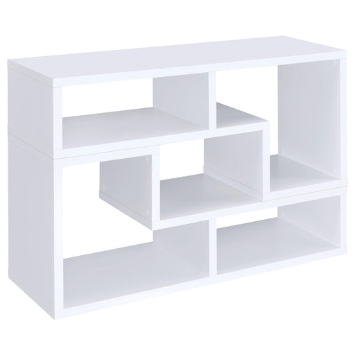 Velma Multipurpose TV Stand and Bookshelf White - 800330