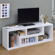Velma Multipurpose TV Stand and Bookshelf White - 800330