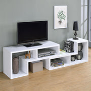 Velma Multipurpose TV Stand and Bookshelf White - 800330