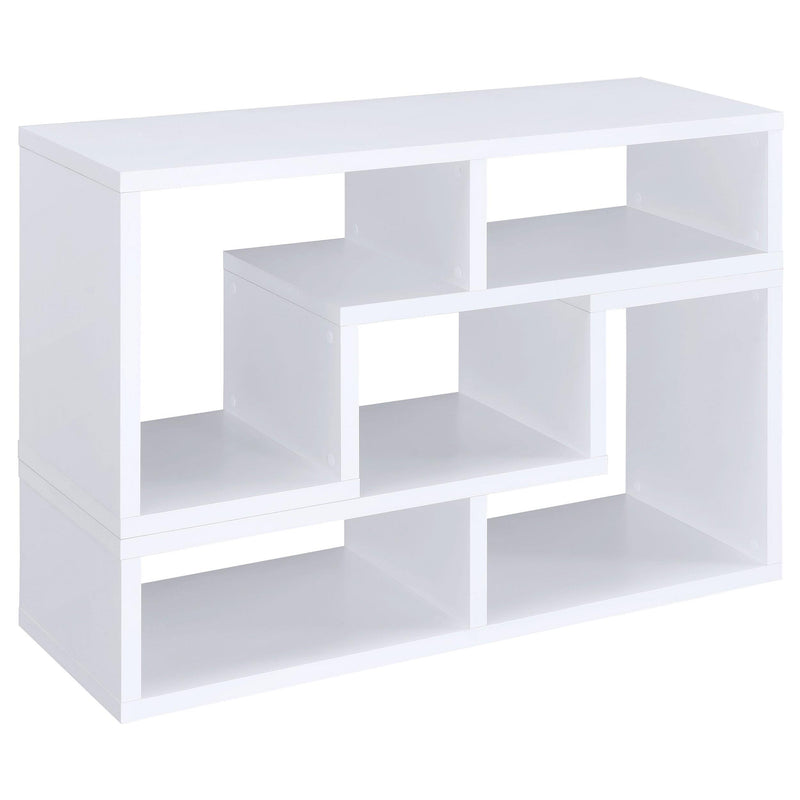 Velma Multipurpose TV Stand and Bookshelf White - 800330