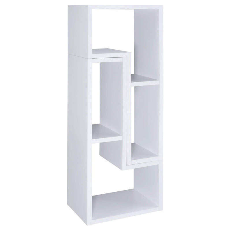 Velma Multipurpose TV Stand and Bookshelf White - 800330