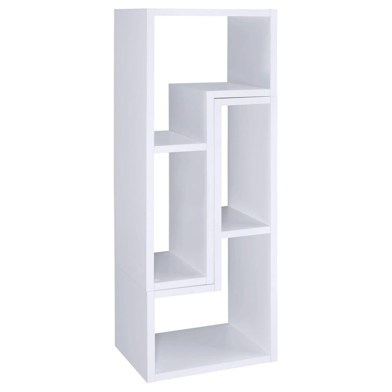 Velma Multipurpose TV Stand and Bookshelf White - 800330