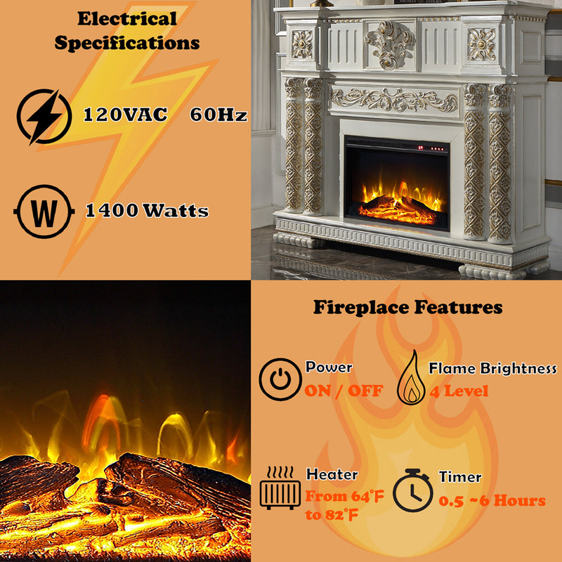 Vendome Fireplace - AC01313