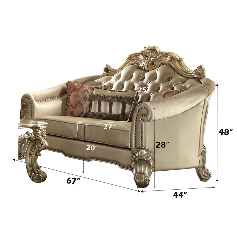 Vendome II Loveseat W/3 Pillows - 53121