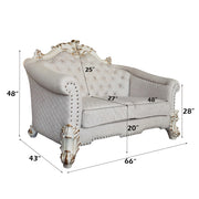 Vendome II Loveseat W/4 Pillows - LV01330