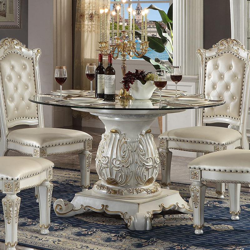Vendome Round Dining Table W/Pedestal Base - DN01524