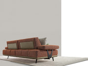 Venedik 4-pieces (4 Seat Sofa & 3 Seat Sofa & 2 Chair) Livingroom in Cream - Brown - 200-ELI-VEN-VRG-02-TRNT-10-4311