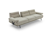 Venedik 4-pieces (4 Seat Sofa & 3 Seat Sofa & 2 Chair) Livingroom in Cream - Brown - 200-ELI-VEN-VRG-02-TRNT-10-4311