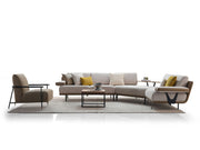 Venedik Sectional Sofa in Cream - 200-ELI-VEN-VRG-02-S