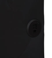 Vera - Black Upholstered King Bed with USB Charger - B150-K-Bed