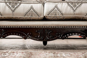 Veracruz Dark Cherry/Beige Loveseat - FM65002BG-LV