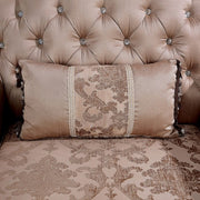 Veracruz Dark Cherry/Light Brown Sofa - FM65002BR-SF