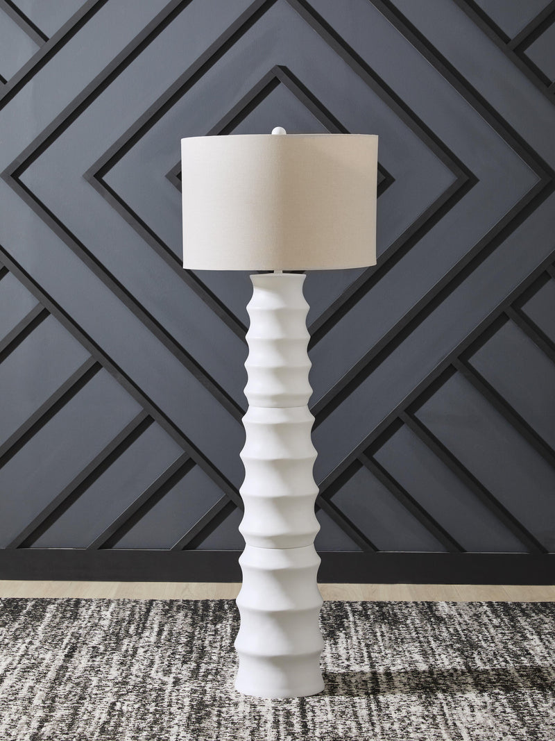 Veraleigh White Floor Lamp - L235851