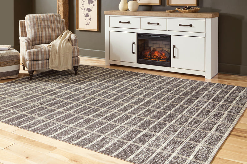 Verbrook Jute/Brown/Ivory Large Rug - R408861