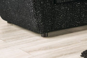 Verdal Black Loveseat - FM61001BK-LV