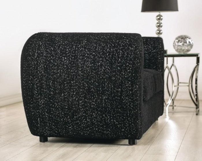 Verdal Black Sofa - FM61001BK-SF