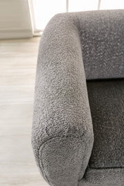 Verdal Charcoal Gray Loveseat - FM61001GY-LV