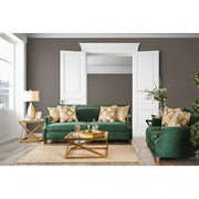 Verdante Emerald Green/Gold Sofa - SM2271-SF