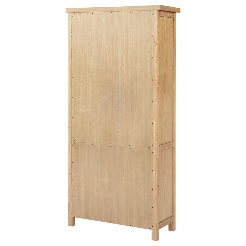 Vermes 72-inch 2-door Home Office Cabinet Bookcase Light Ash - 802063