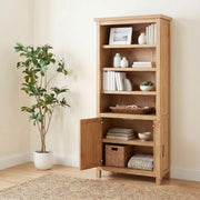 Vermes 72-inch 2-door Home Office Cabinet Bookcase Light Ash - 802063