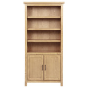 Vermes 72-inch 2-door Home Office Cabinet Bookcase Light Ash - 802063
