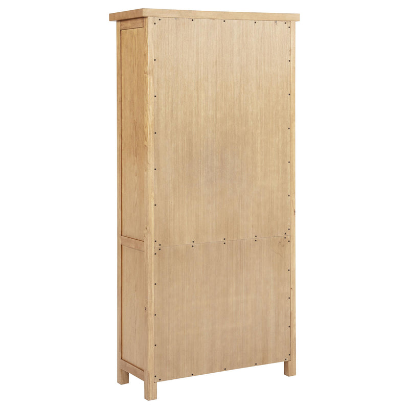 Vermes 72-inch 2-door Home Office Cabinet Bookcase Light Ash - 802063