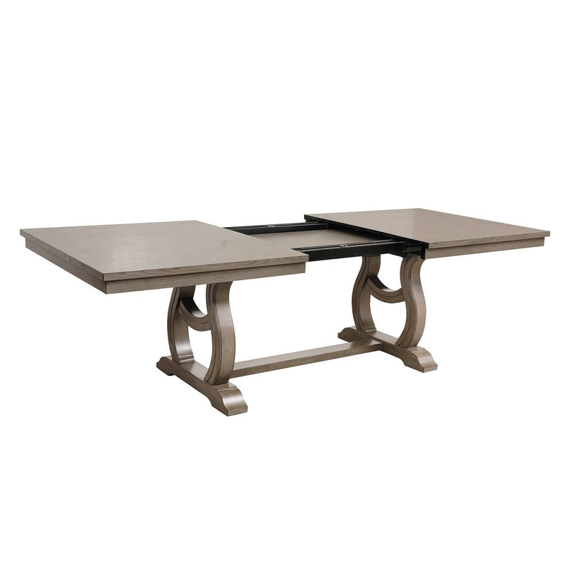 Vermillion Gray Cashmere Extendable Dining Set - Gate FurnitureDining Room Set