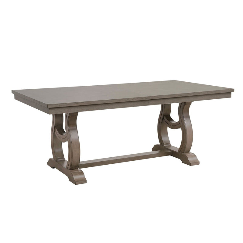 Vermillion Gray Cashmere Extendable Dining Set - Gate FurnitureDining Room Set