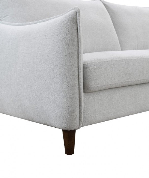 Vermon Light Gray Loveseat - FM61004LG-LV